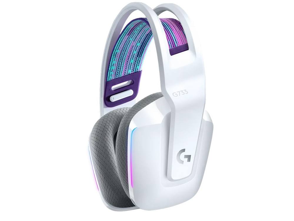 Logitech G733 Lightspeed Wireless RGB Gaming Headset - White