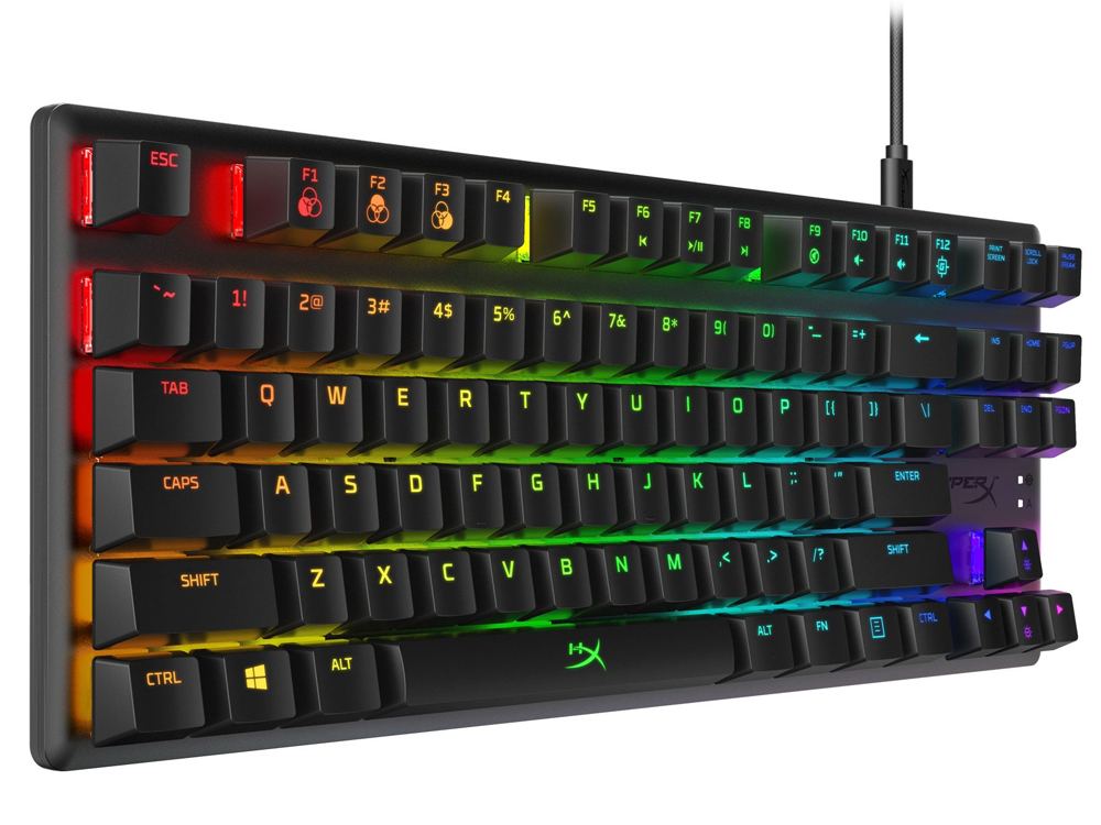HyperX Alloy Origins Core RGB Mechanical Gaming Keyboard - Blue Switch