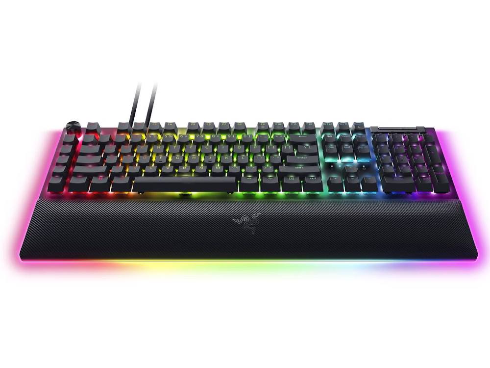 Razer BlackWidow V4 Pro RGB Yellow Switch Mechanical Gaming Keyboard