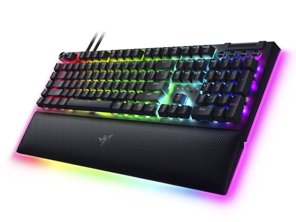 Razer BlackWidow V4 Pro RGB Yellow Switch Mechanical Gaming Keyboard