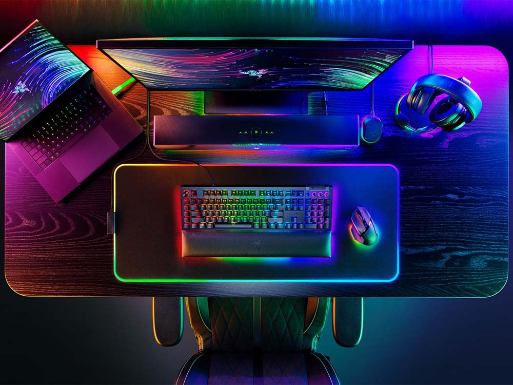 Razer BlackWidow V4 Pro RGB Yellow Switch Mechanical Gaming Keyboard