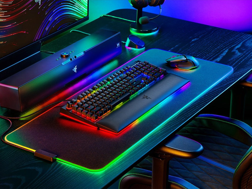 Razer BlackWidow V4 Pro RGB Yellow Switch Mechanical Gaming Keyboard