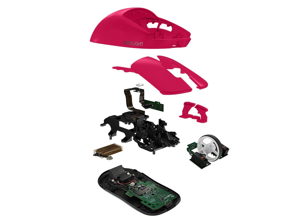Logitech G Pro X Superlight 2 Lightspeed Gaming Mouse - Magenta