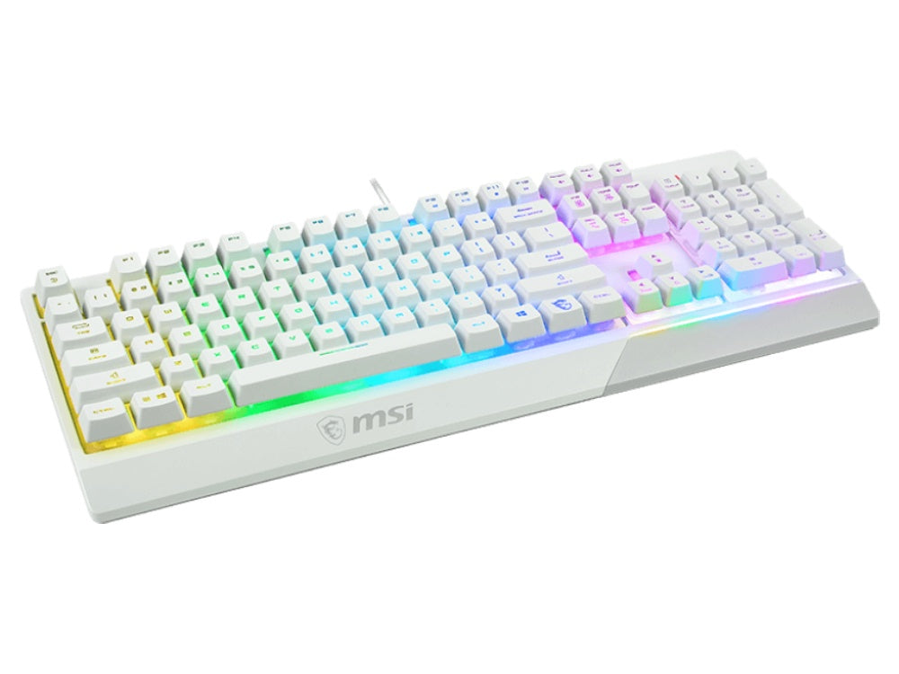 MSI Vigor GK30 RGB Gaming Keyboard - White