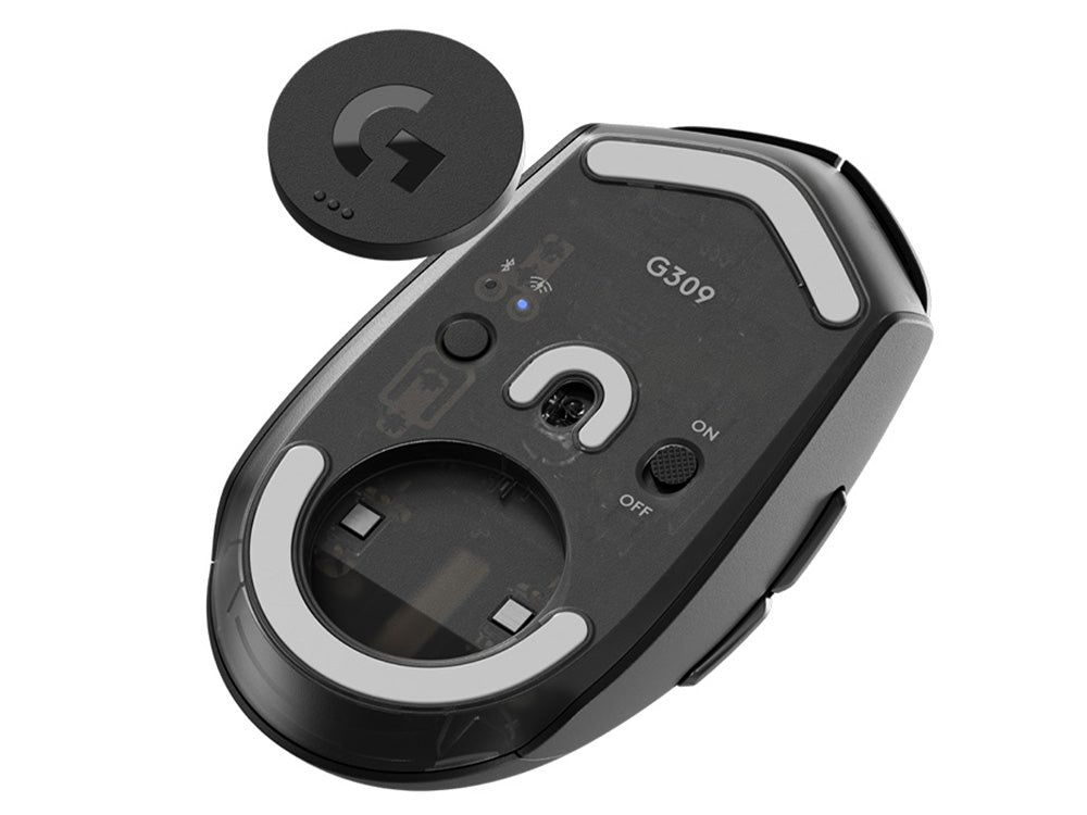 Logitech G309 Lightspeed Wireless HERO 25K Gaming Mouse - Black
