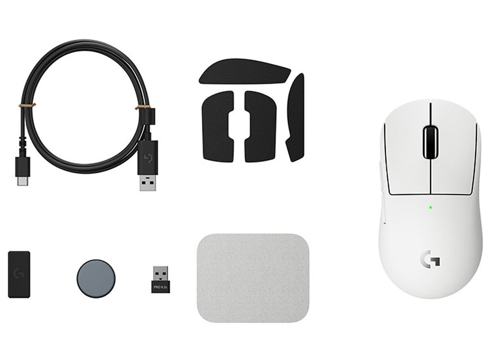 Logitech G PRO X SUPERLIGHT 2c LIGHTSPEED Gaming Mouse – White