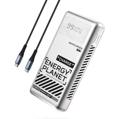 MOVE SPEED Laptop Power Bank 25000mAh 130W