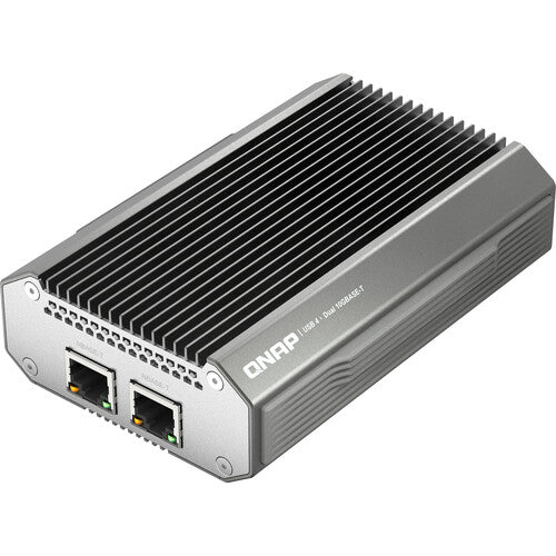 QNAP QNA-UC10G2T USB4 to Dual 10G RJ45 Ethernet Adapter