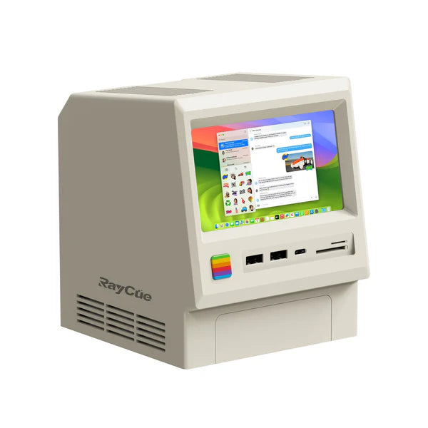 RayCue 128K Plus Universal Dock with Touchscreen & Dual SSD Slots (US Plug)