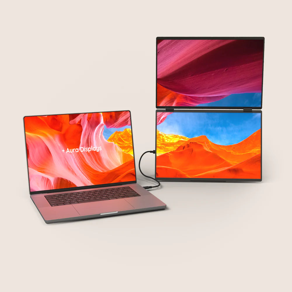 Dual Book Pro (Gen 2) — Dual Portable Monitor System