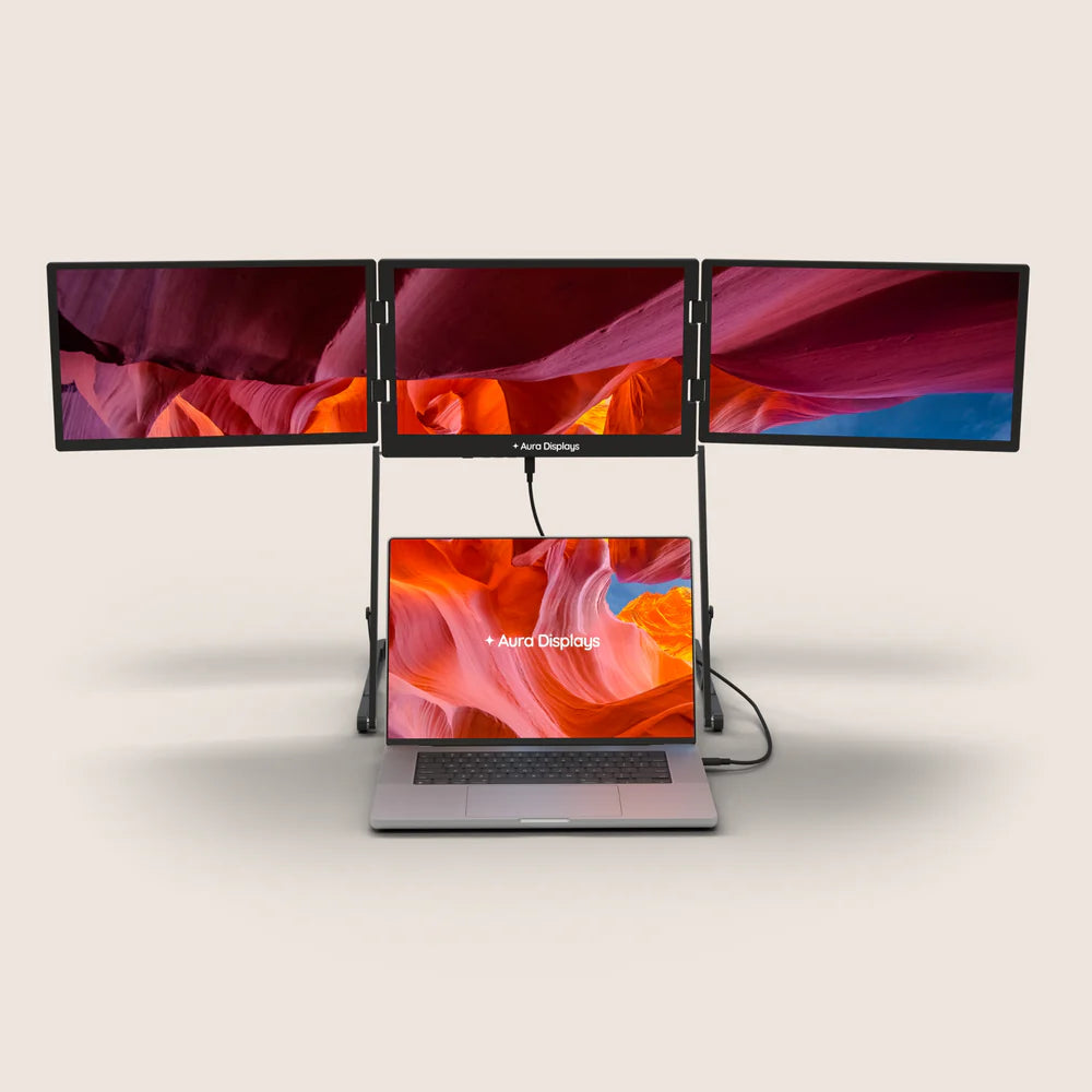 Triple Aero Pro Max (Gen 2) - Triple Portable Monitor System-1