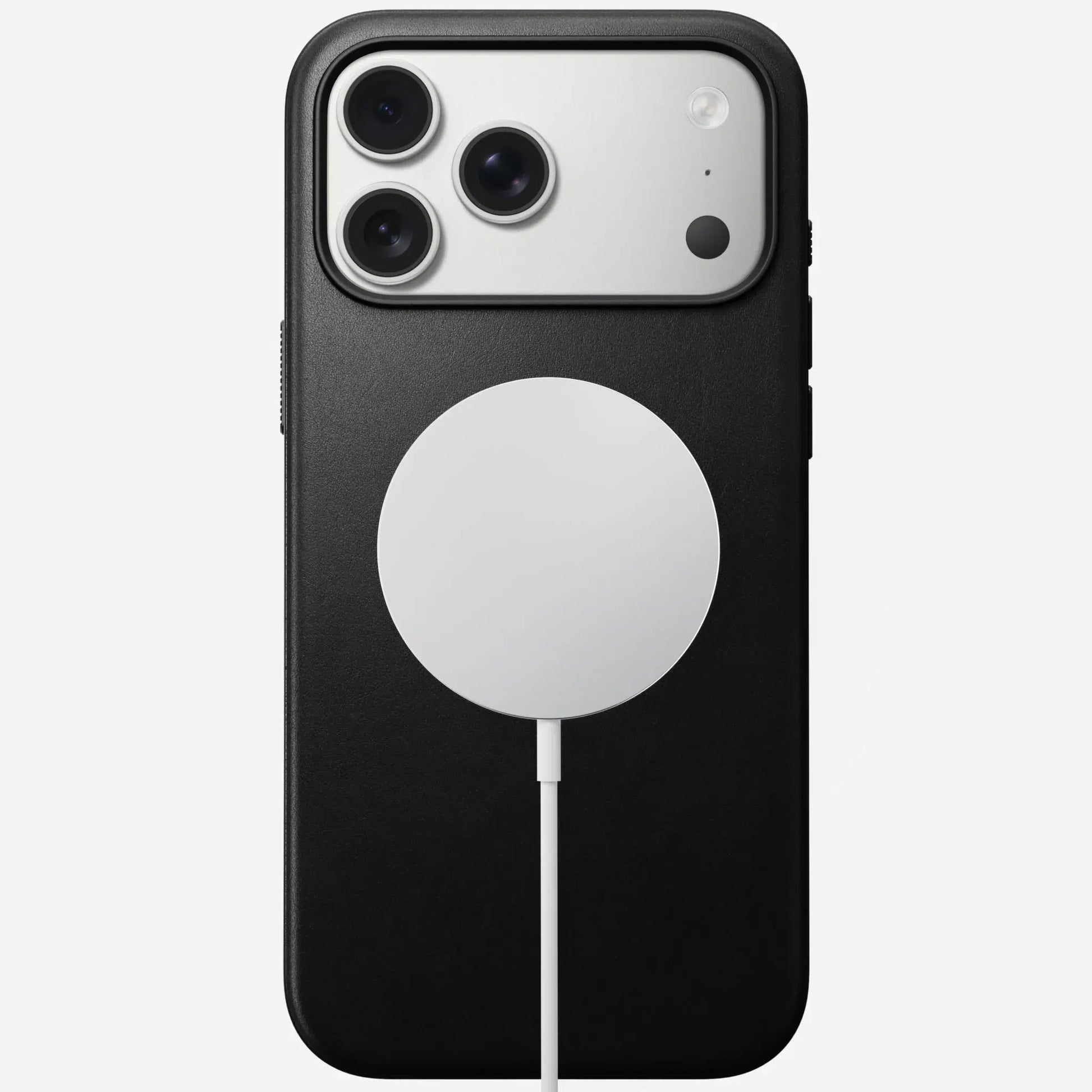 Nomad Modern Leather Case – Black for iPhone 17 Pro Max
