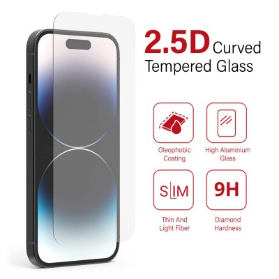 Tempered Glass Screen Protectors for iPhone 17 Pro