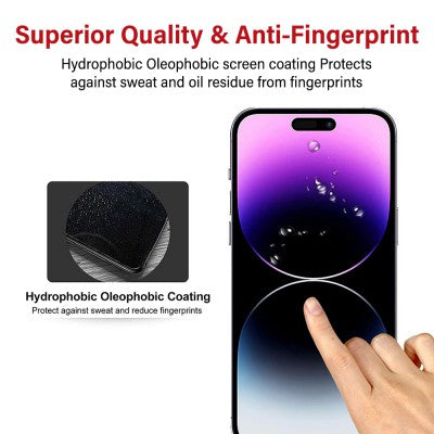 Tempered Glass Screen Protectors for iPhone 17