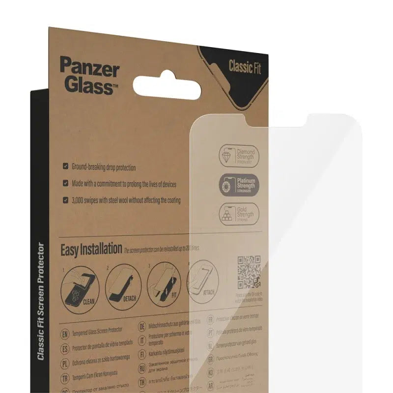 PanzerGlass Classic Fit Screen Protector For iPhone 14 Plus
