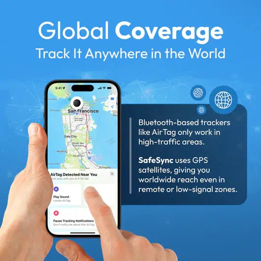 SafeSync™ - Not Just a GPS Car Tracker. Your Everything Finder