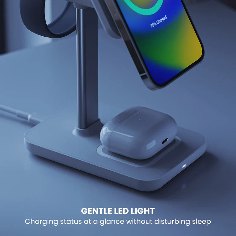 TRIO 3-in-1 Wireless Charging Station JOURNEY