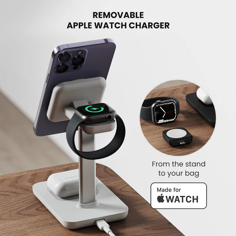 TRIO 3-in-1 Wireless Charging Station JOURNEY