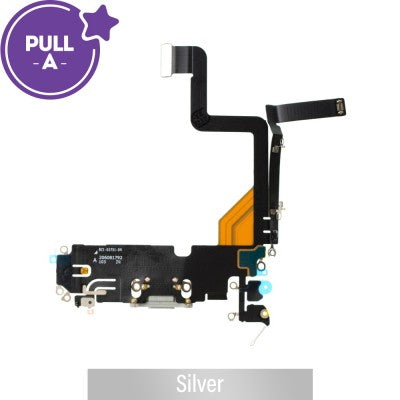 Charging Port Connector for iPhone 14 Pro (PULL-A) – Space Black, Gold, Silver, Purple-2