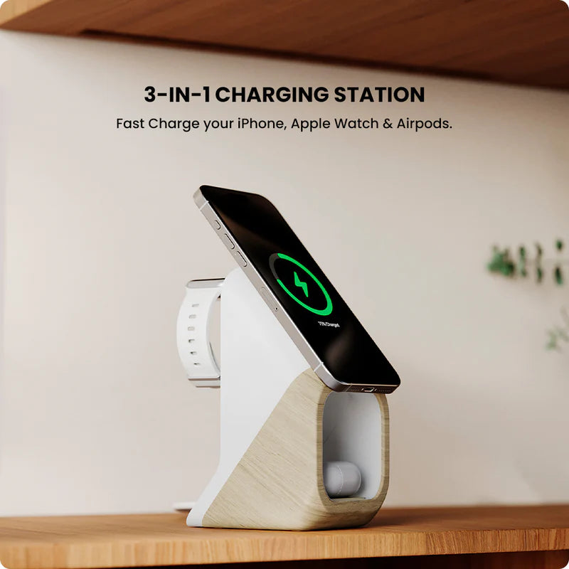 NOVA 3-in-1 Fast Wireless Charging Station JOURNEY