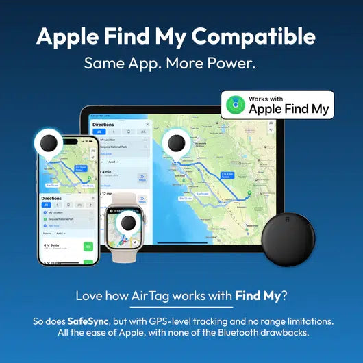 SafeSync™ - Not Just a GPS Car Tracker. Your Everything Finder