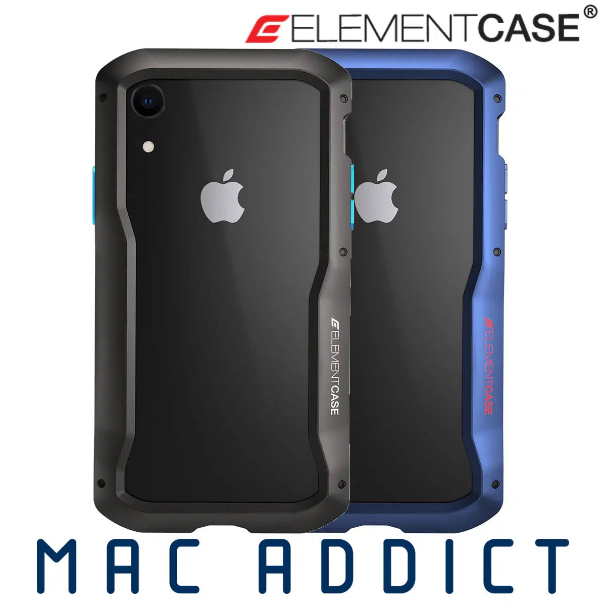 Element Case Vapor-S MIL-SPEC Aluminium Rugged Bumper Case For iPhone XR