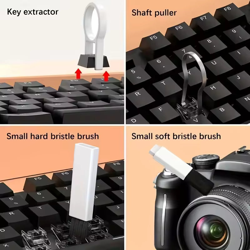Cleaning Set 20 In 1 Multi-Function Cleaning Brush For Keyboard PC Laptop Phone Headphones Camera Airpod Cleaning Kits