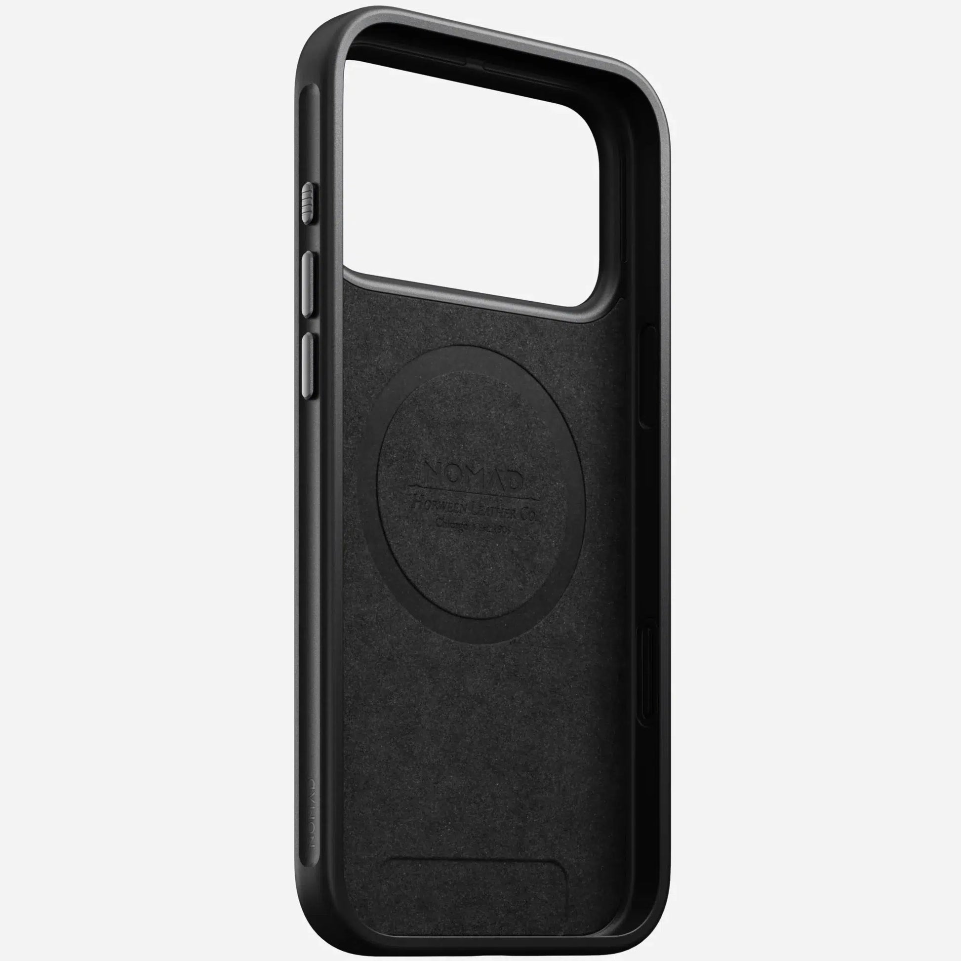 Nomad Modern Leather Case — Horween® Edition Burgundy Chromexcel for iPhone 17 Pro Max