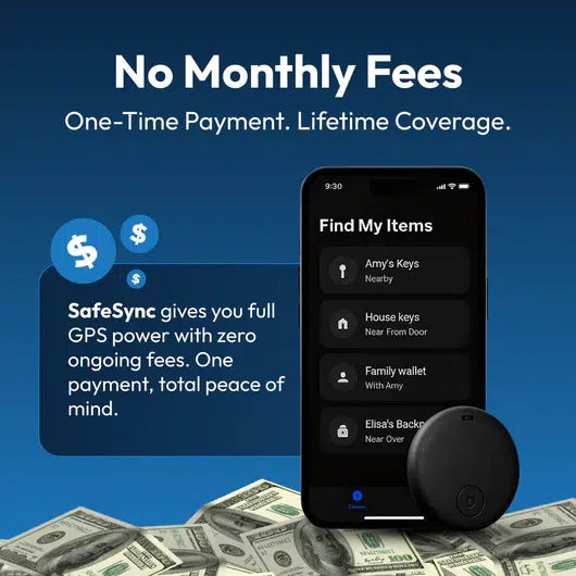 SafeSync™ - Not Just a GPS Car Tracker. Your Everything Finder