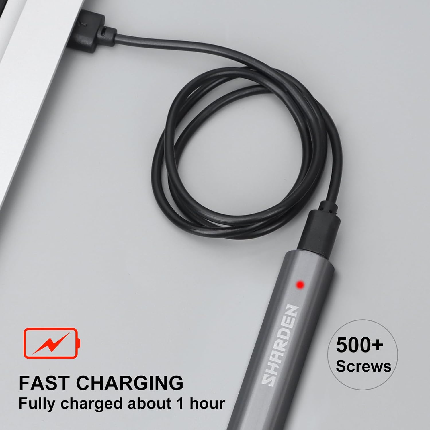 SHARDEN Mini Electric Screwdriver Kit — 29-in-1 Precision Tool