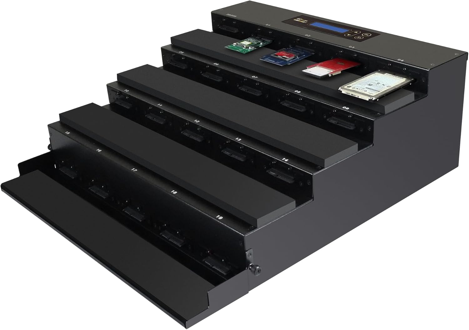 EZ DUPE 1-to-19 HD Cyclone HDD/SSD Duplicator & Eraser (600MB/s)