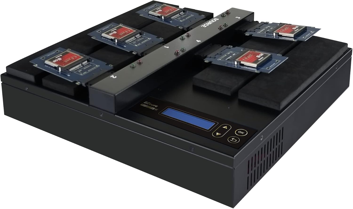 EZ DUPE 1-to-4 HD Cyclone HDD/SSD Duplicator & Eraser (300MB/s)