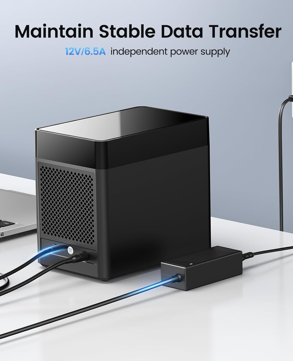 ORICO 5-Bay 3.5" USB-C Hard Drive Enclosure — DS500C3