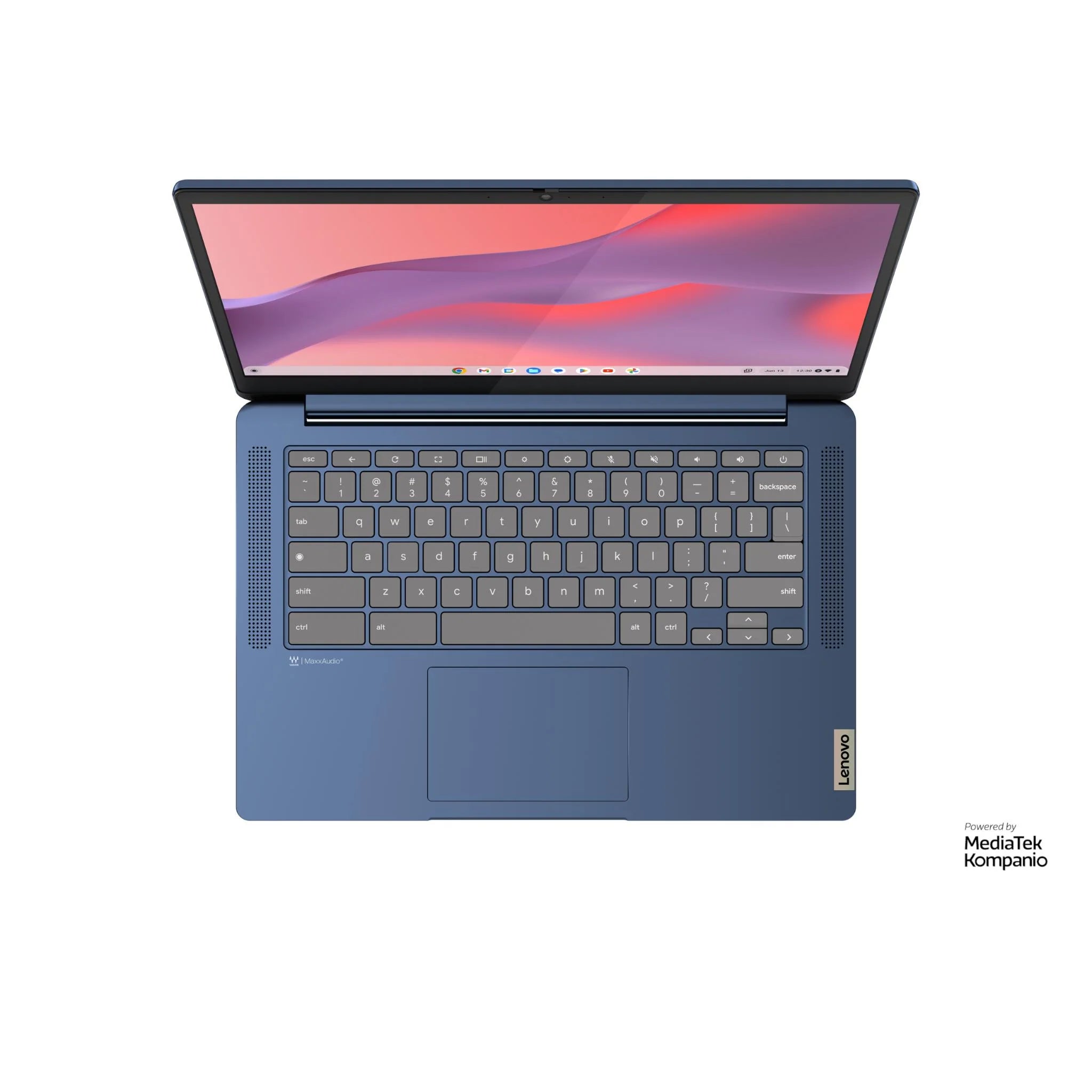 Lenovo IdeaPad Slim 3 Chromebook — 14” HD / Kompanio 520 / 4GB RAM / 128GB Storage