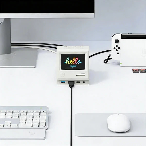 RayCue 128K Retro Multifunction Dock with Display (Standard / Pro)-9