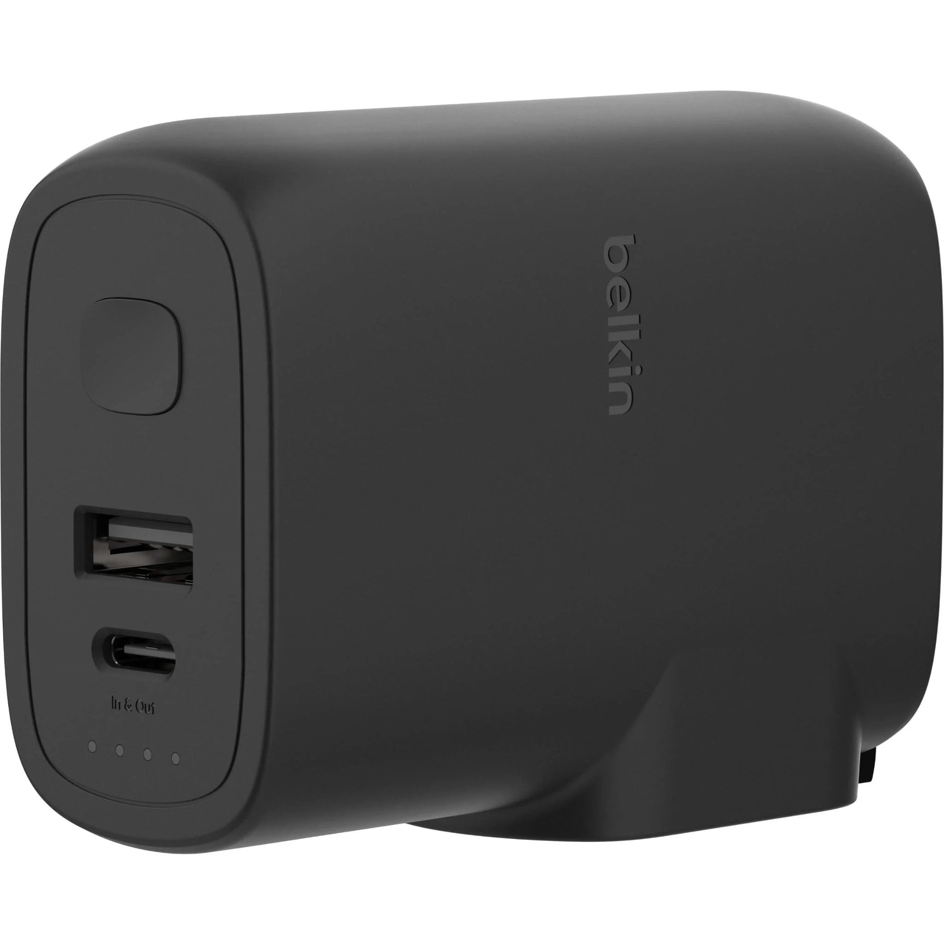 Belkin BoostCharge Hybrid Wall Charger 25W + Power Bank 5K Travel Adapter Kit Belkin