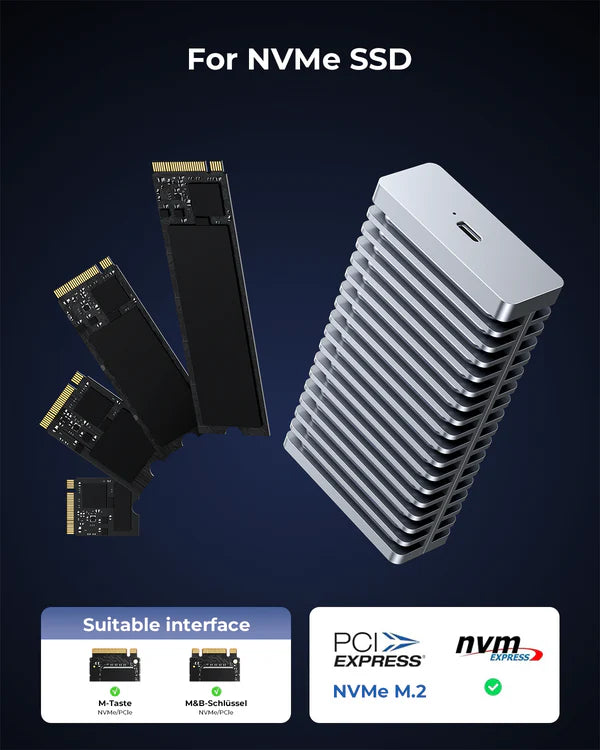 RayCue 40Gbps USB-C NVMe SSD Enclosure (Up to 8TB)-6