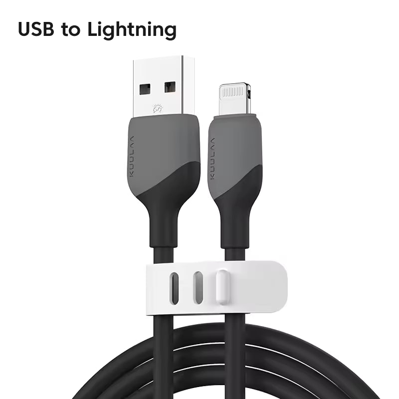 Type C Charging Cables Nylon Braid High-speed Data Wire