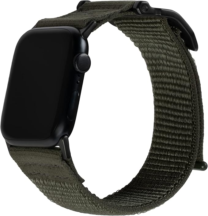 Urban Armor Gear Active Strap for Apple Watch 42mm / 44mm / 45mm [Watch SE, Series 8/7/6/5/4/3/2/1, Nylon Replacement]