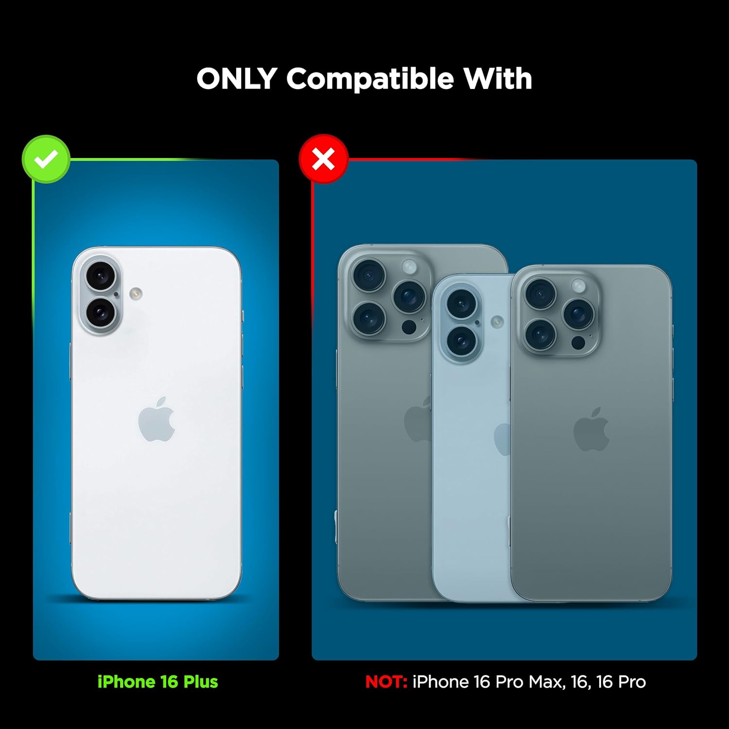 Encased Full-Body Protection for iPhone 16 Phone Case with Built-in Screen Protector / aussiezgoodshub.com