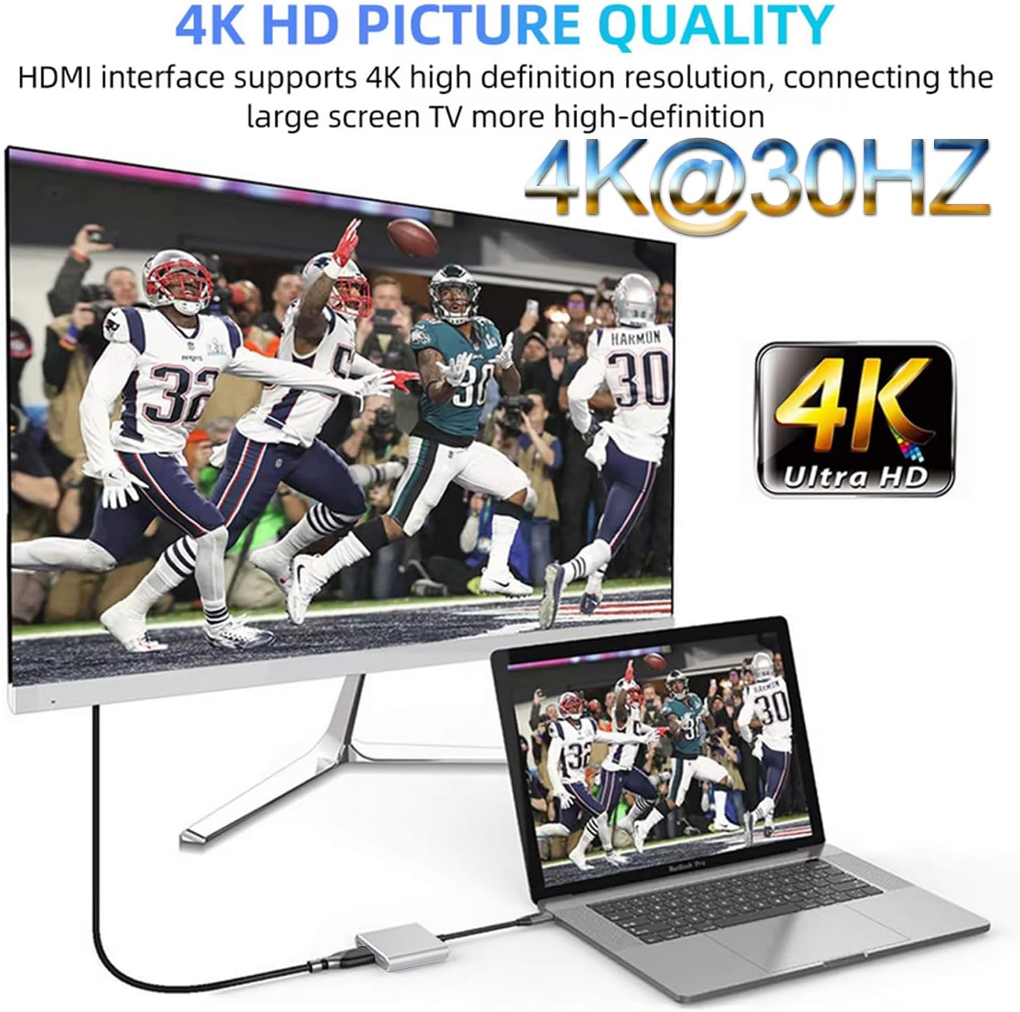 USB-C to HDMI 3-in-1 Multiport Adapter (4K / 30Hz)-4