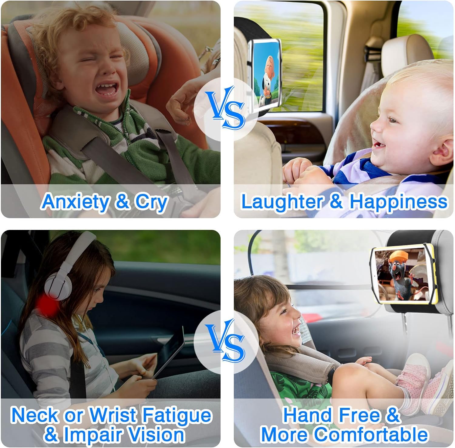 FANGOR 2 Pack Tablet Holder for car
