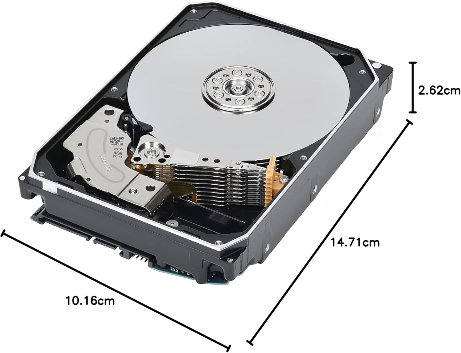 Toshiba X300 12TB Performance & Gaming 3.5-Inch SATA Internal Hard Drive – 7200 RPM, 512MB Cache