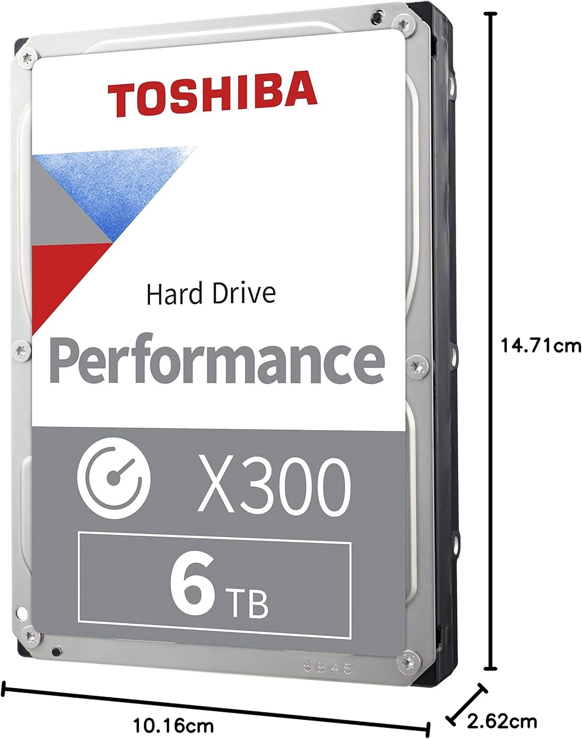 Toshiba X300 6TB Performance & Gaming 3.5-Inch SATA Internal Hard Drive – 7200 RPM, 512MB Cache