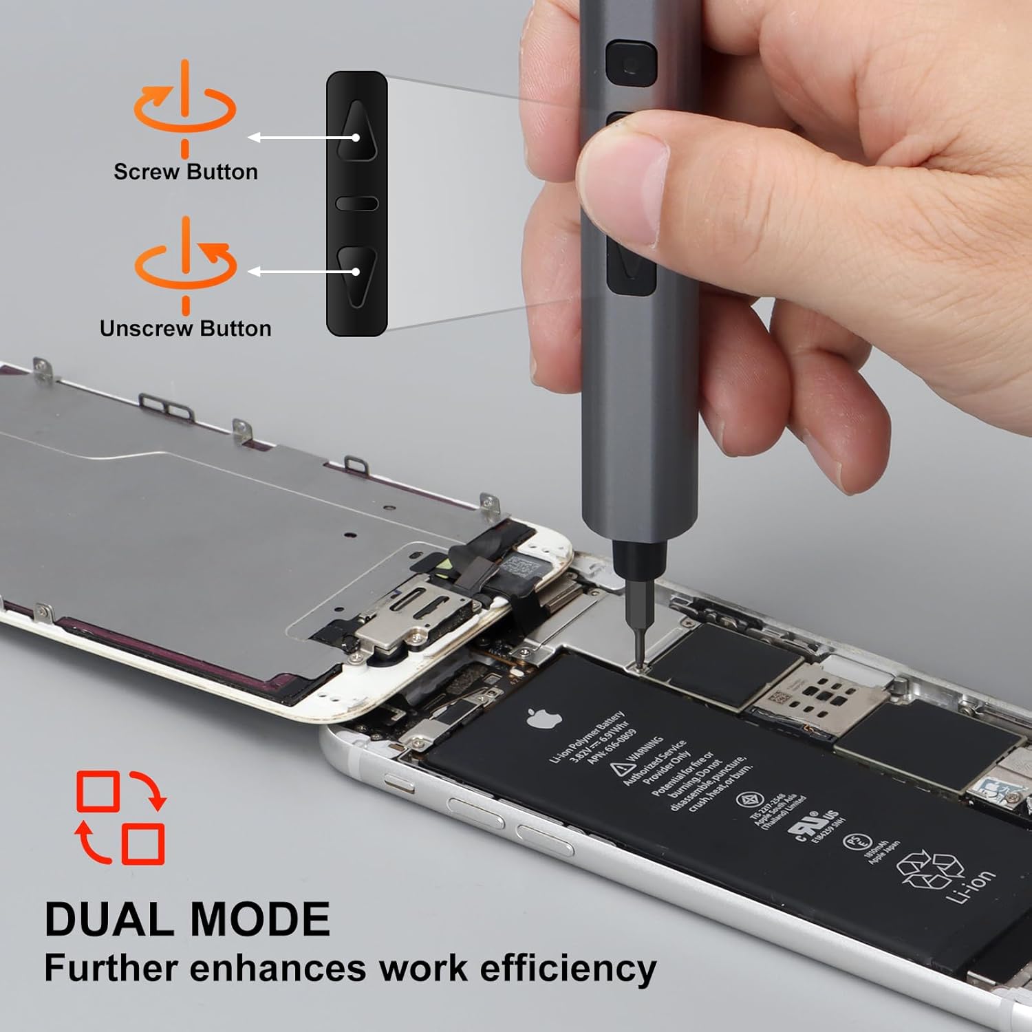SHARDEN Mini Electric Screwdriver Kit — 29-in-1 Precision Tool