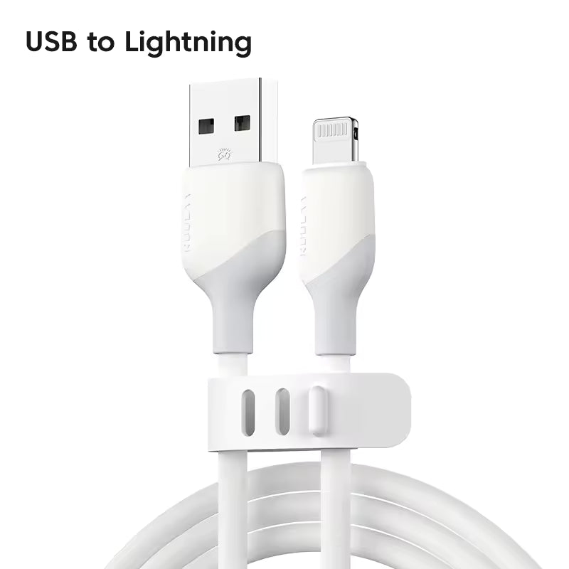 Type C Charging Cables Nylon Braid High-speed Data Wire