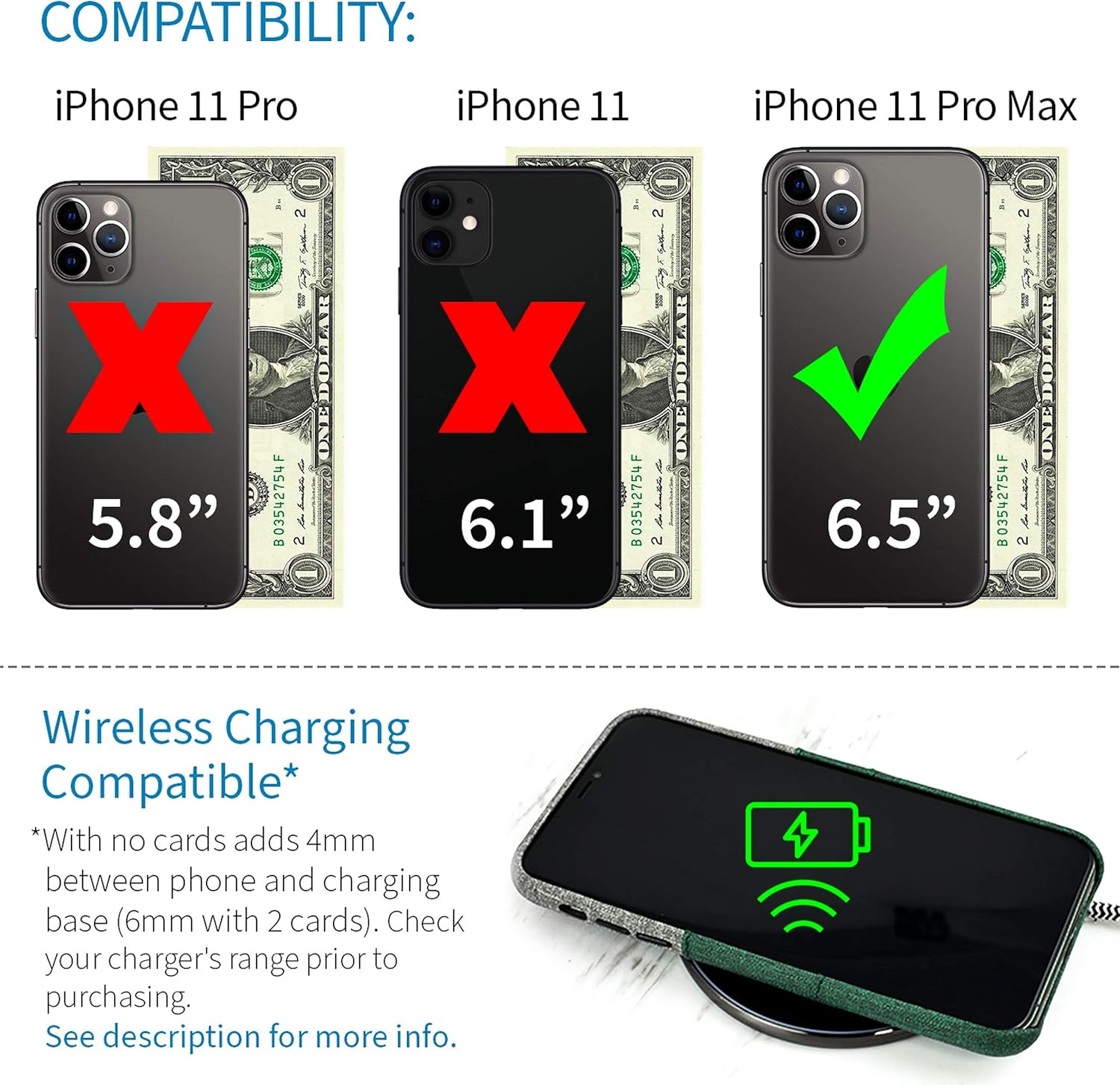 Dockem Wallet iPhone 11 Pro Max Case / aussiezgoodshub.com