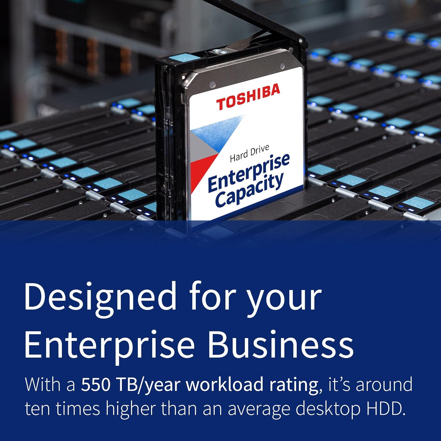 Toshiba 20TB MG Series Enterprise 3.5" SATA Internal Hard Drive – MG10ACA20TE
