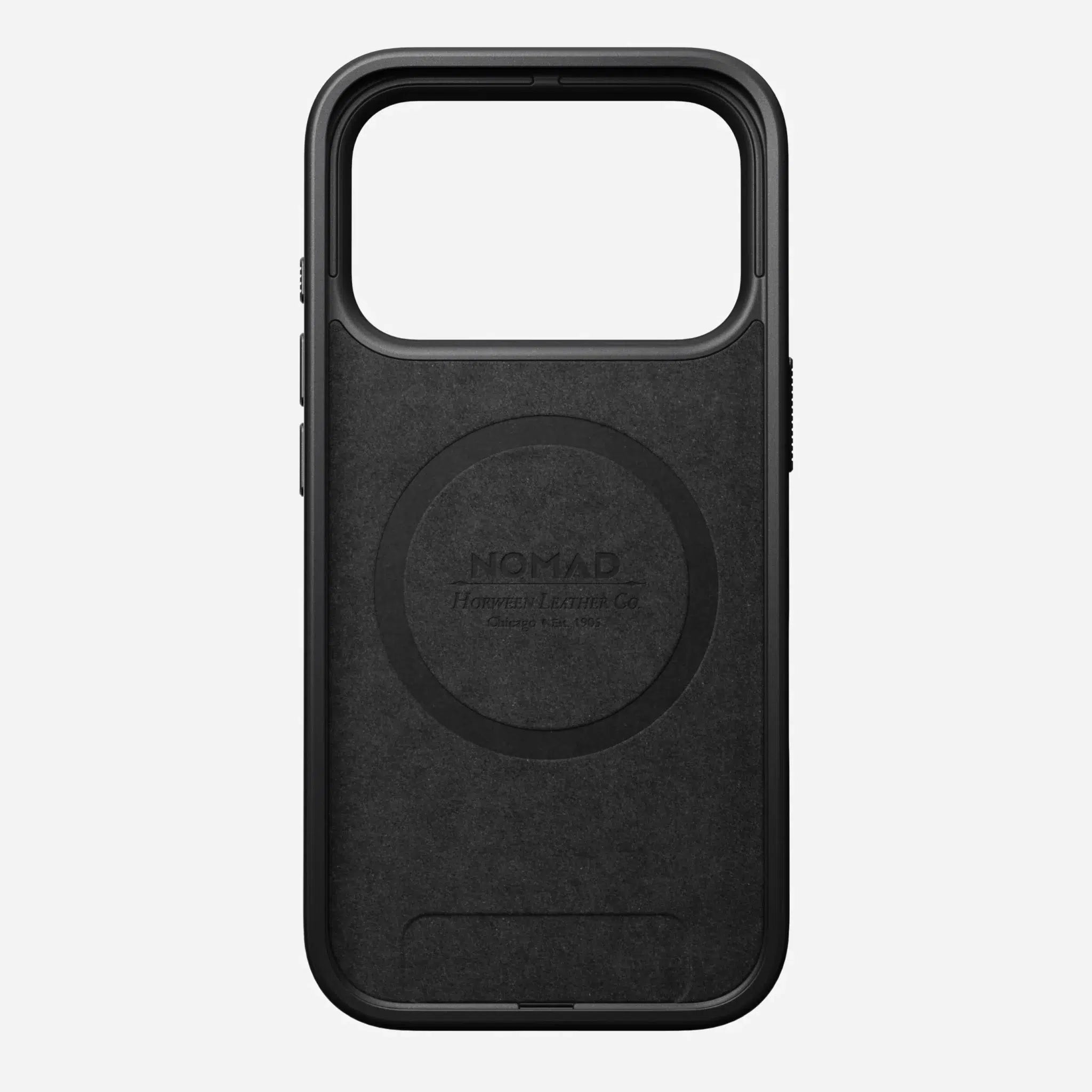 Nomad Modern Leather Case — Horween® Edition Burgundy Chromexcel for iPhone 17 Pro