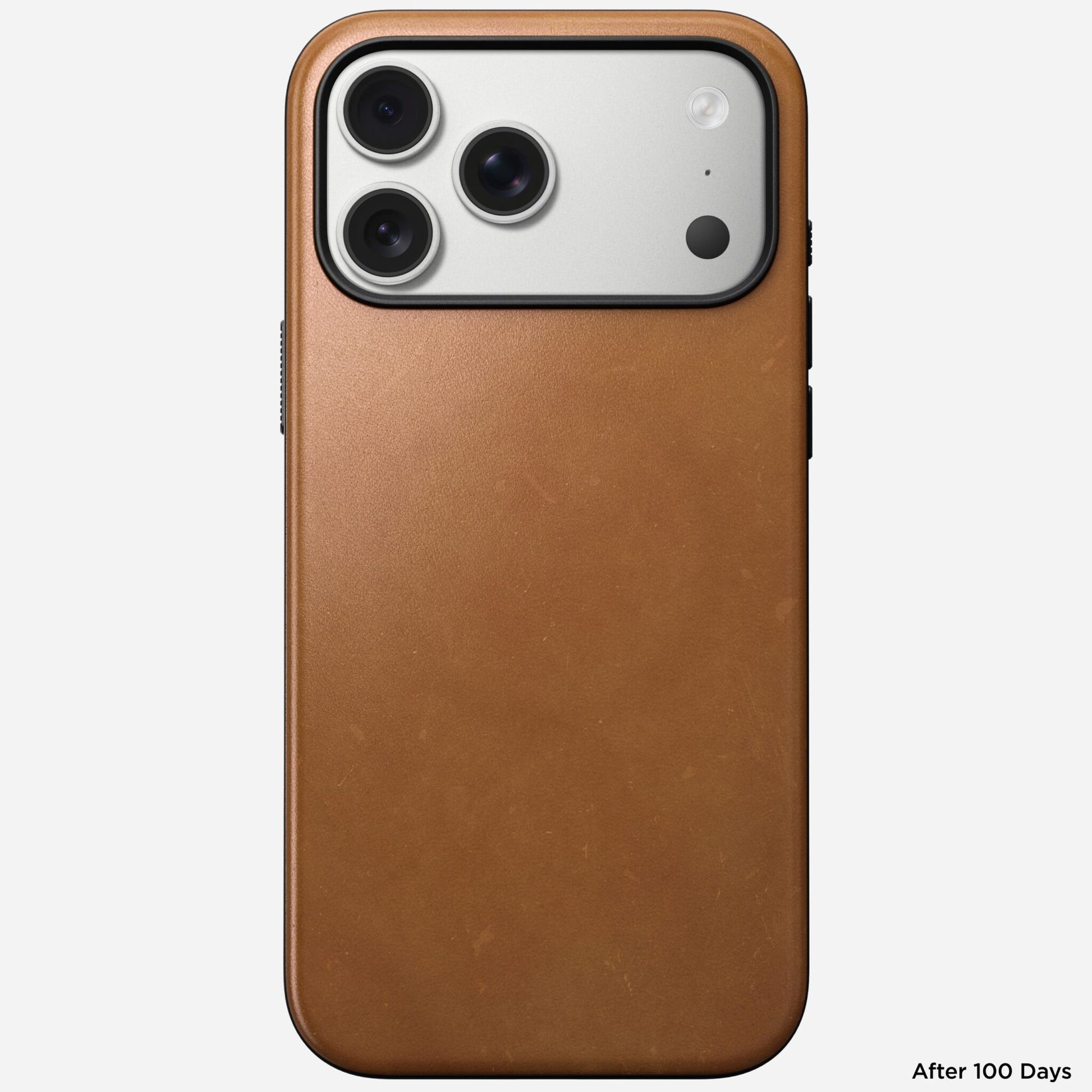 Nomad Modern Leather Case – English Tan for iPhone 17 Pro Max